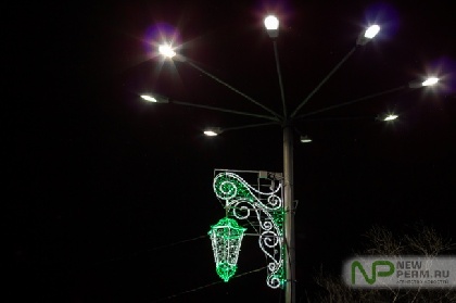 На улицах Перми установлено новое световое оборудование